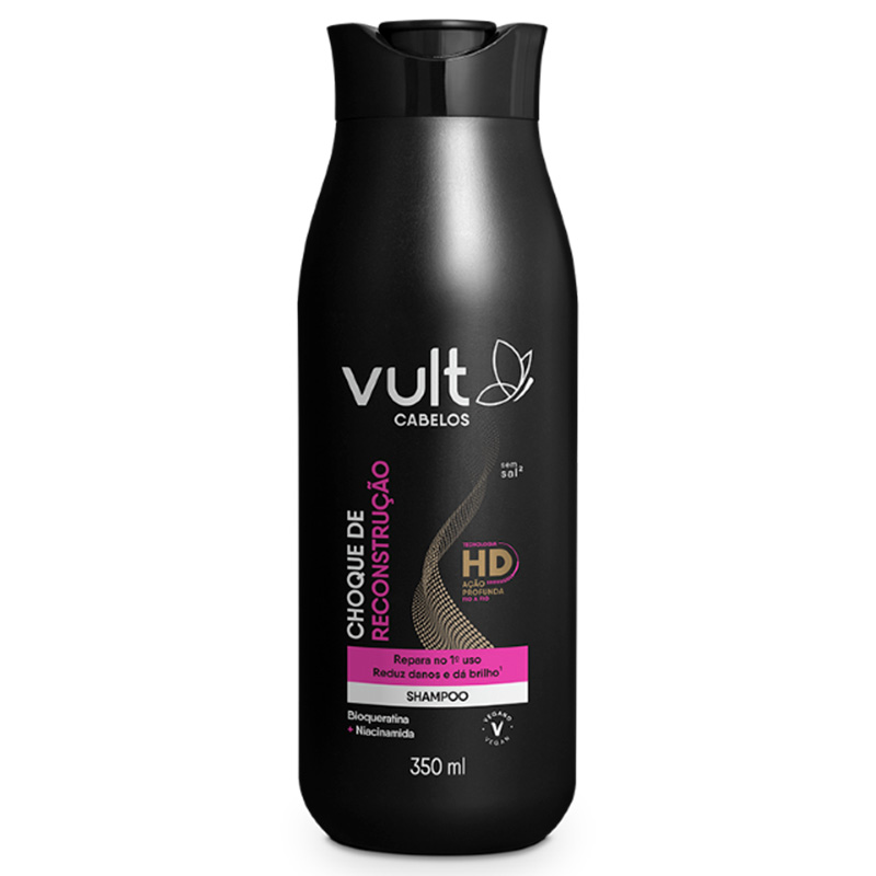 Vult Cabelos Choque de Reconstrução - Shampoo 350ml