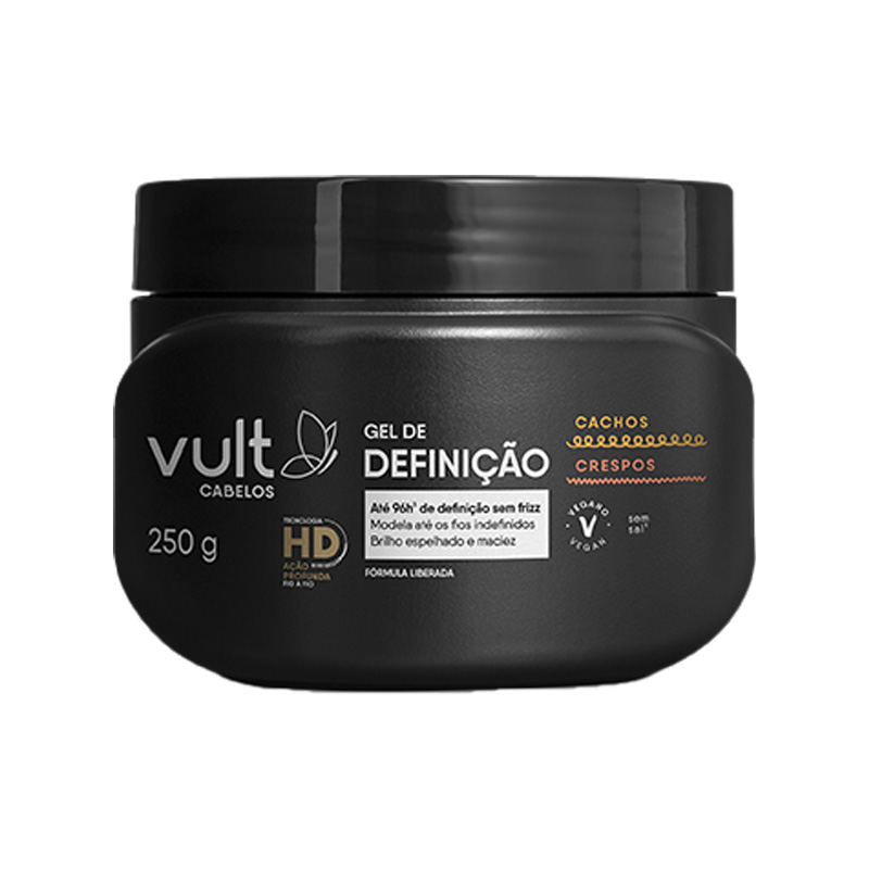 Vult Cabelos 2A ao 4C - Gel de Definição 250g