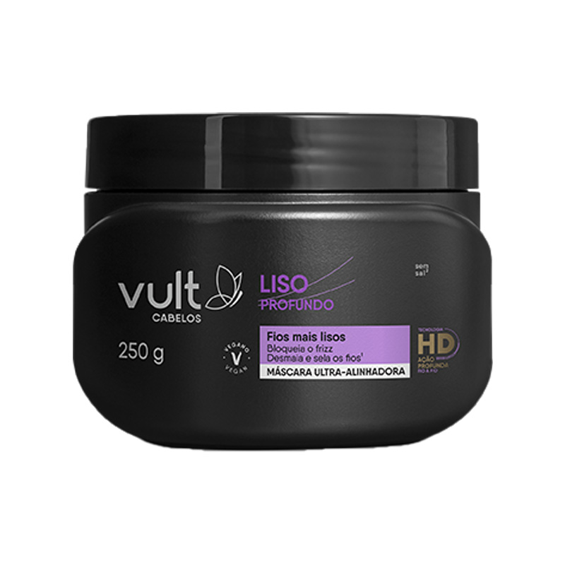 Vult Cabelos Liso Profundo - Máscara Capilar 250g
