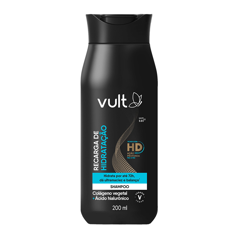 Vult Cabelos Recarga de Hidratação - Shampoo 200ml