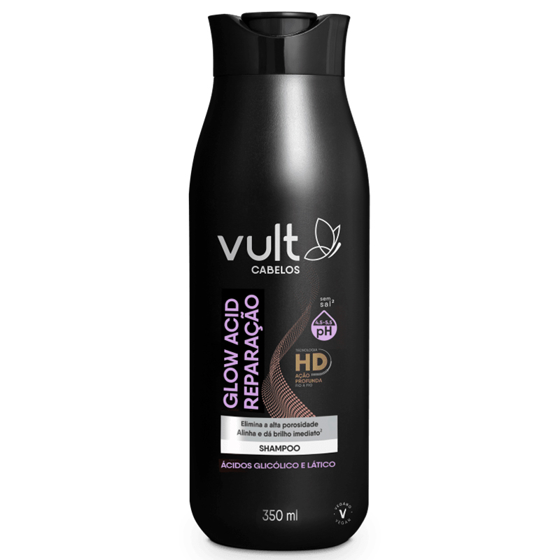 Vult Cabelos Glow Acid Reparação - Shampoo 350ml