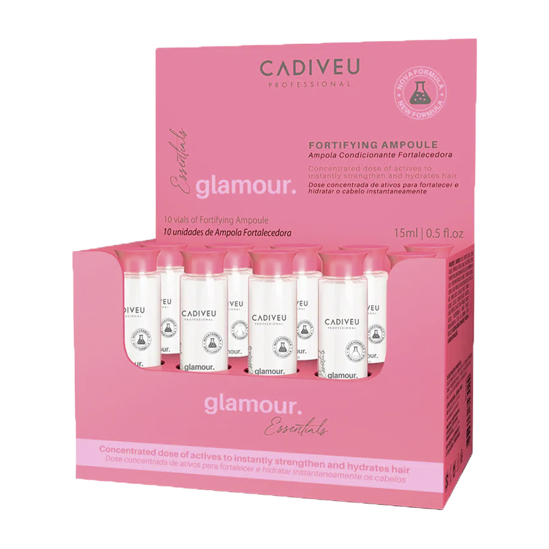 Cadiveu Glamour - Caixa de Ampolas Fortalecedoras 10x15ml