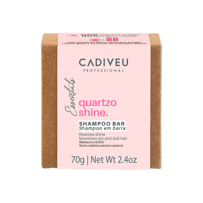 Cadiveu Quartzo Shine - Shampoo em Barra 70g