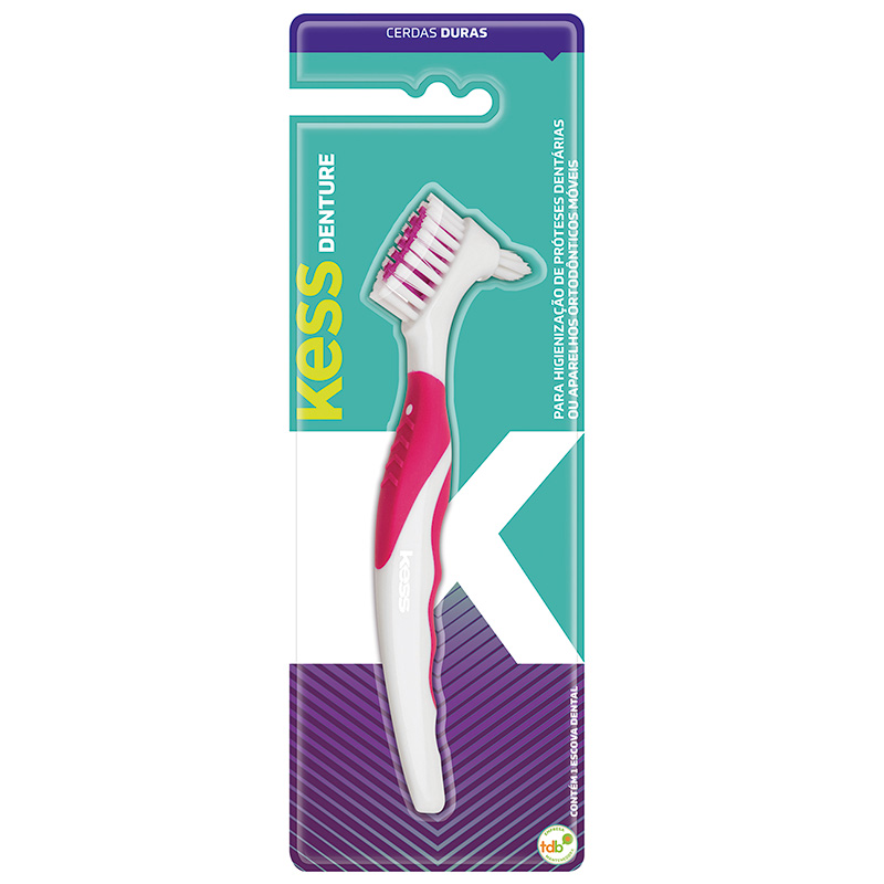 Kess Denture - Escova Dental Dura - Ref. 2019