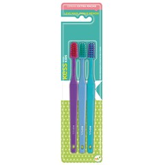 Kess Basic Kids - Pack com 3 Escovas Dentais - Ref. 2581