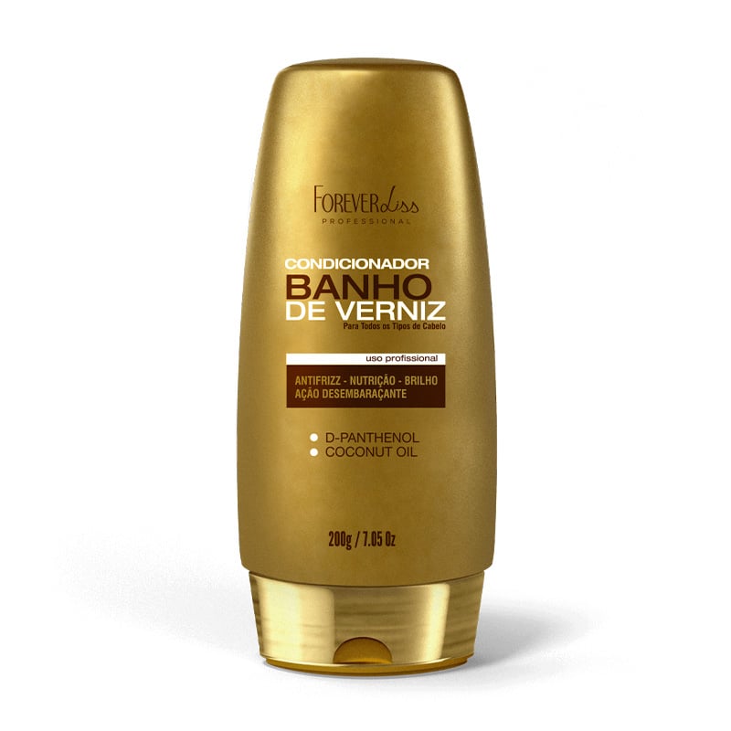 Forever Liss Banho de Verniz - Condicionador 200g