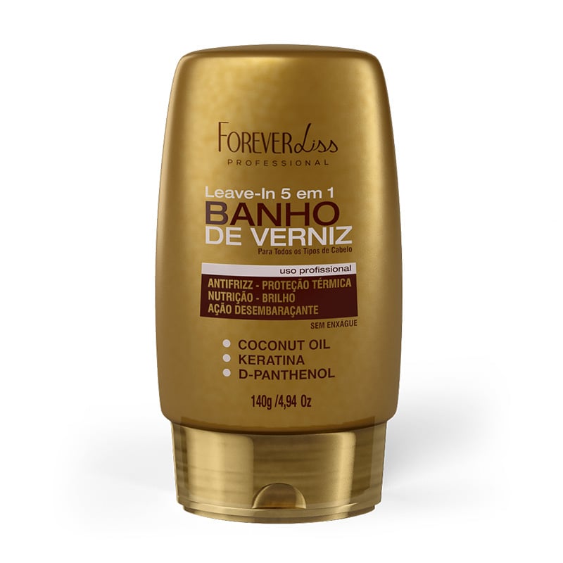 Forever Liss Banho de Verniz - Leave-in 5 em 1 140g