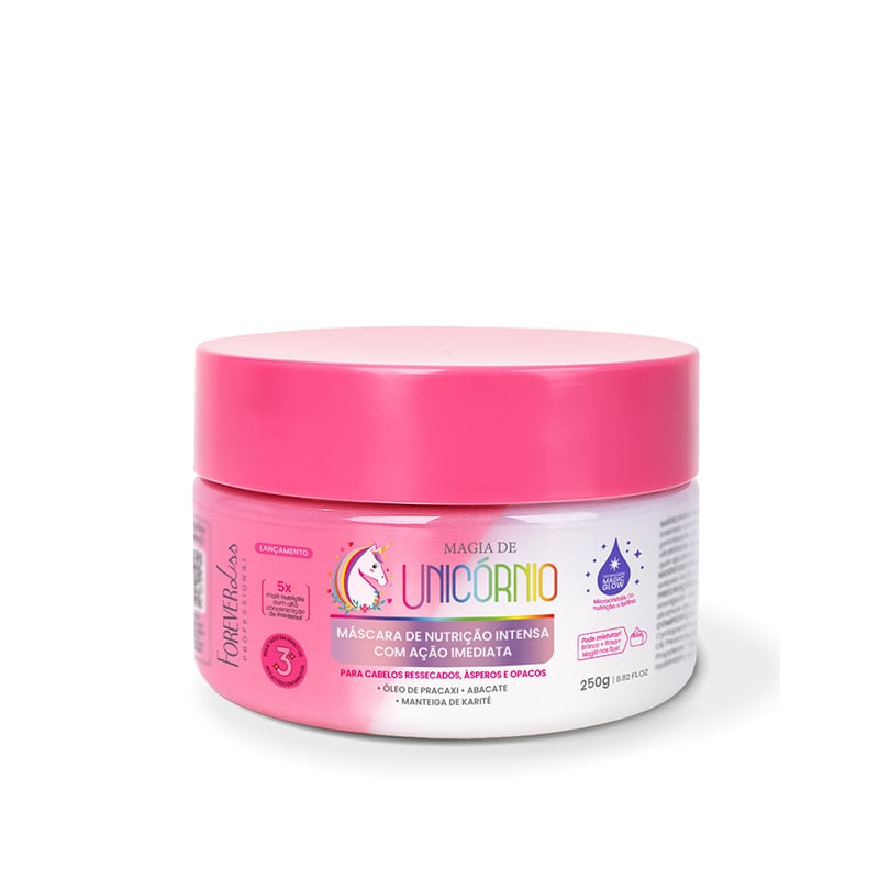 Forever Liss Magia de Unicórnio - Máscara Capilar 250g