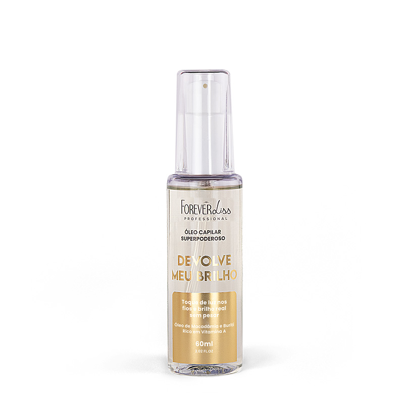 Forever Liss Óleos Superpoderosos Devolve Meu Brilho - Óleo Capilar 60ml