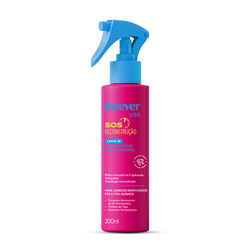 Forever Liss SOS Reconstrução - Leave-in Multifuncional 200ml